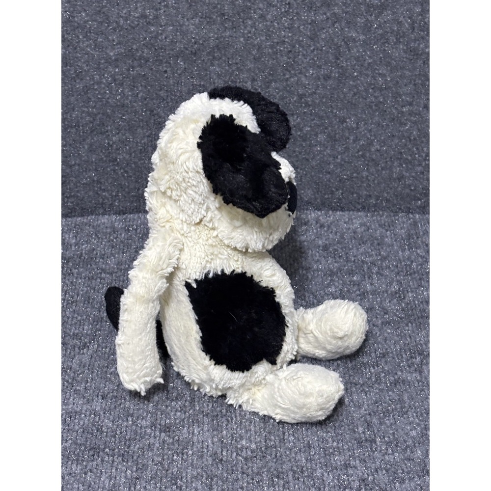 Jellycat Plush Toy Bashful Puppy 13" Medium White Black Stuffed Animal EUC‎ - Picture 5 of 7